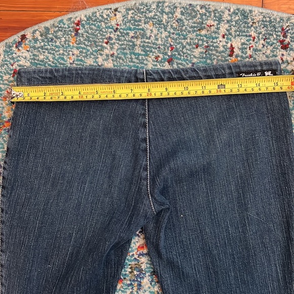 Frankie B enlarge flare jeans. Low rise, Size 4. Vintage. Excellent condition. - Picture 10 of 10